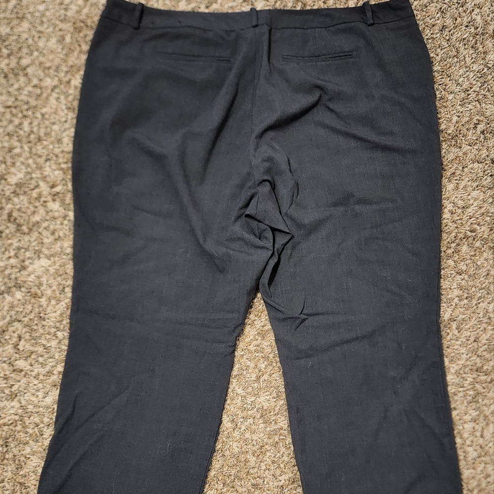 Gray dress pants